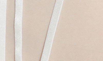 Coquette Strappy Choker Bra & High Waist Panties In White
