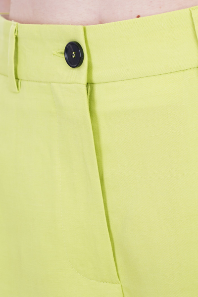 Msgm Eco-friendly Fabric Trousers In Green