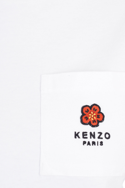 Shop Kenzo T-shirt In White Cotton