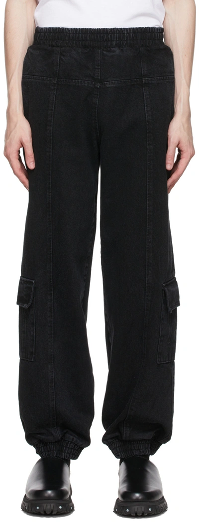 Shop Liberal Youth Ministry Black Washed Jeans