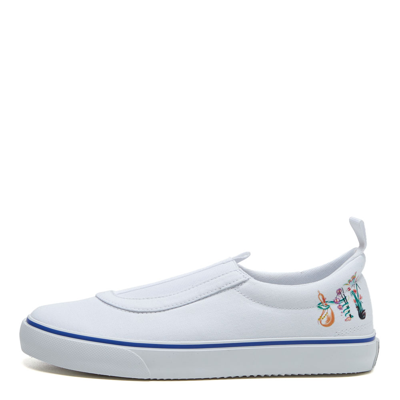 Shop Opening Ceremony Chinese Alphabet Slip On In White
