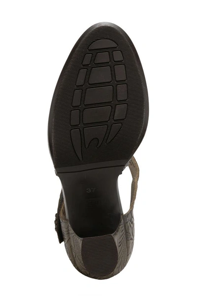 L'artiste Visionary Ankle Strap Sandal In Grey