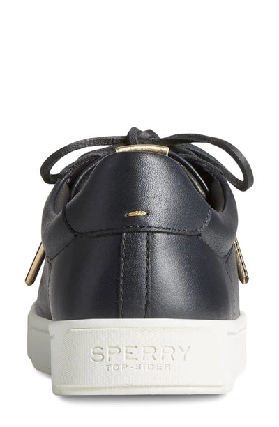 Shop Sperry Gold Cup Anchor Sneaker In Black