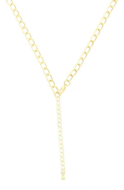 Shop Olivia Welles Nicolette Layer Necklace In Gold / Turquoise