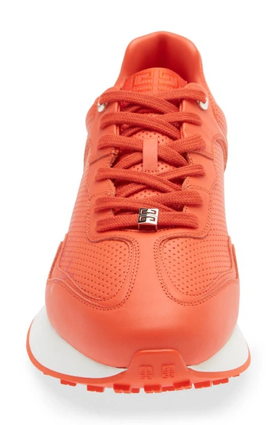 Shop Givenchy Giv Runner Sneaker In Dark Orange