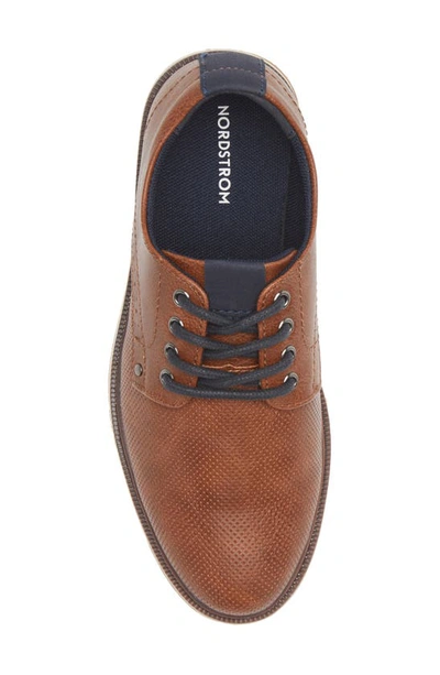 Shop Nordstrom Kids' Dorian Dress Shoe In Brown