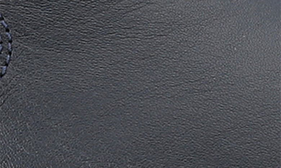 Spring Step Whipstitch Leather Loafer In Navy