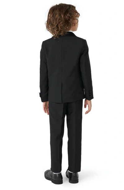 Shop Opposuits Kids' Jet Set Two-piece Suit With Tie In Black