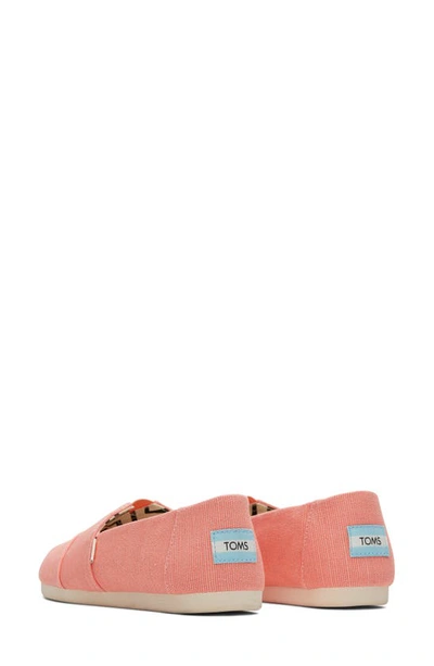 Shop Toms Alpargata Slip-on In Orange