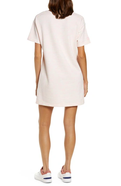 Shop Ugg Nadia French Terry Lounge T-shirt Dress In Nimbus Neon Melange