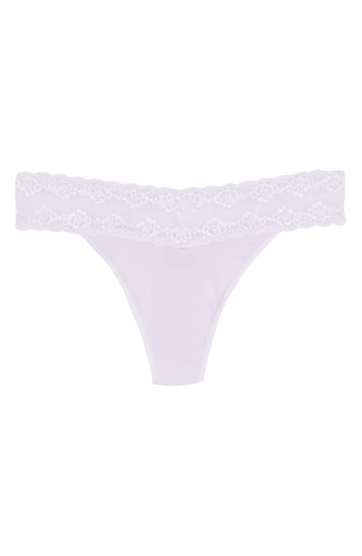 Shop Natori Bliss Perfection Thong In Grape Ice