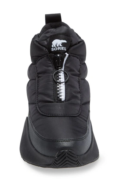 Shop Sorel Out N About™ Puffy Zip Boot In Black White