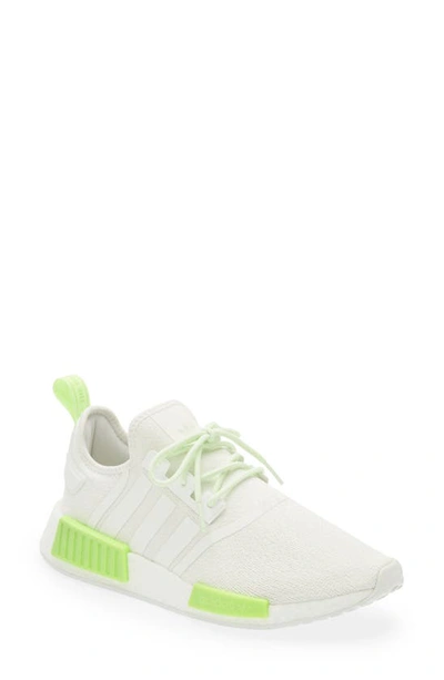 Shop Adidas Originals Originals Nmd R1 Sneaker In White/ Green