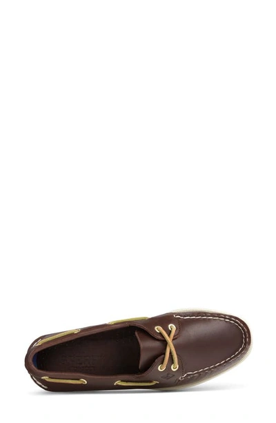 Sperry Women's Authentic Original Boat Shoe In Light Brown, Women's At Urban Outfitters In Brown