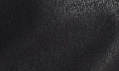 Shop Blanknyc Record Breaker Collarless Faux Leather Moto Jacket In Moonlighting/ Black