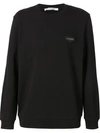 Givenchy Black Wool Logo Patch Sweater