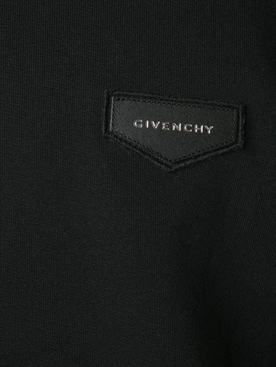 Shop Givenchy Logo Patch Sweatshirt