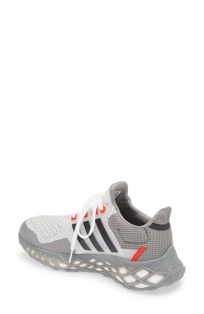 Shop Adidas Originals Ultraboost Web Dna Alphaskin Running Shoe In Grey/ Black