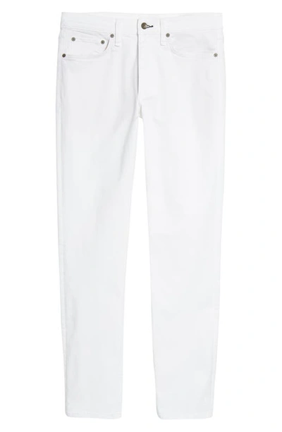 Rag & Bone Fit 2 Authentic Stretch Slim Fit Jeans In Optic White