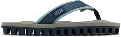 Shop Suicoke Navy Jono Flip Flops