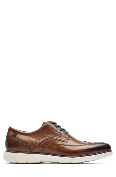 Rockport Garett Wingtip In Cognac