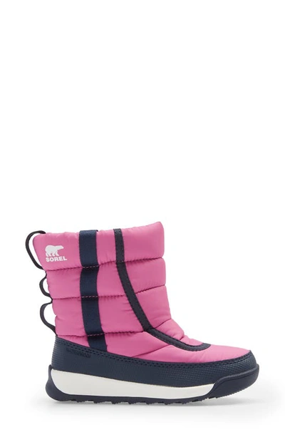 Shop Sorel Whitney Ii Puffy Waterproof Boot In Bright Lavender