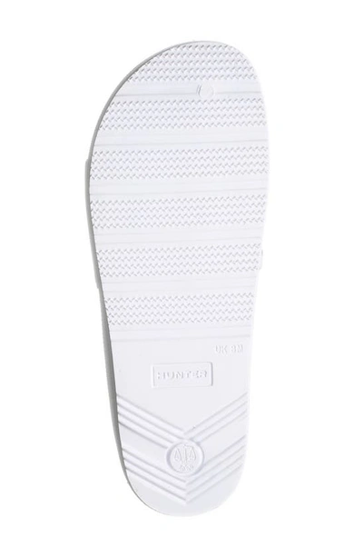 Shop Hunter Slide Sandal In White