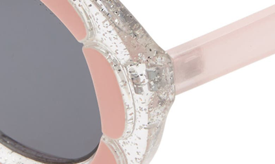 Shop Glambaby Maddy 47mm Round Sunglasses In Light Pink