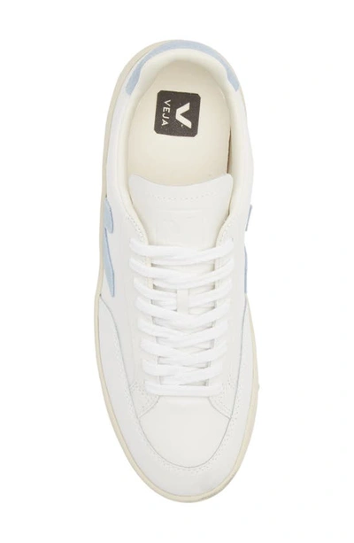 Shop Veja V-12 Low Top Sneaker In Extra White Steel