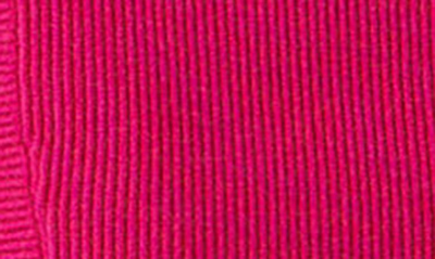 Endless Rose Halter Neck Side Cut Out Knit Mini Dress In Fuchsia