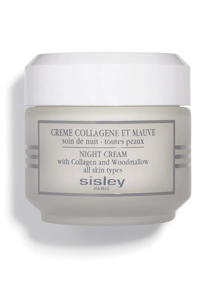 Shop Sisley Paris Botanical Night Cream With Collagen And Woodmallow, 1.6 oz