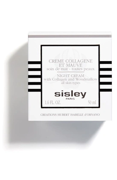 Shop Sisley Paris Botanical Night Cream With Collagen And Woodmallow, 1.6 oz