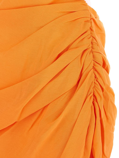 Shop Jacquemus La Robe Saudade In Orange