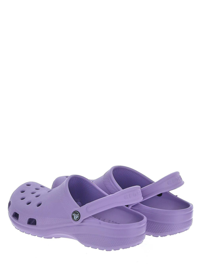 Shop Crocs Classic Clog In Purple