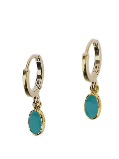 Shop Isabel Marant Pendant Hoop Earrings In Gold