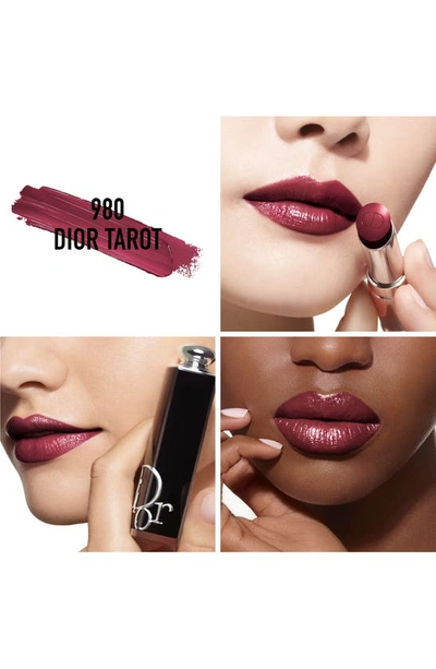 Shop Dior Addict Shine Lipstick Refill In 980 Tarot