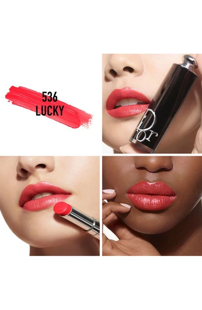 Shop Dior Addict Shine Lipstick Refill In 536 Lucky
