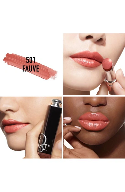 Shop Dior Addict Shine Lipstick Refill In 531 Fauve