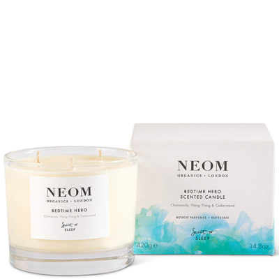 Shop Neom Bedtime Hero Scented Candle 3 Wick