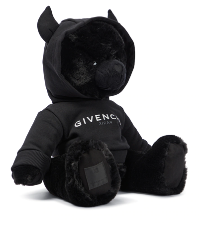 Shop Givenchy Baby Logo Stuffed Toy In Black