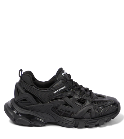 Shop Balenciaga Track.2 Sneakers In Black
