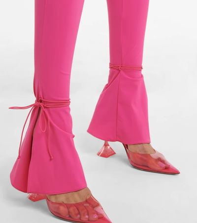 Nensi Dojaka Flared Leggings In Pink