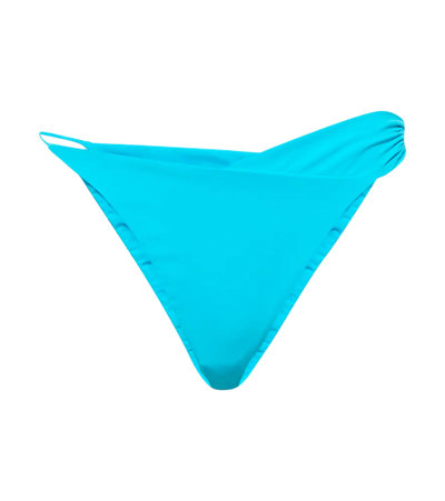 Shop Nensi Dojaka Bikini Bottoms In Turquoise