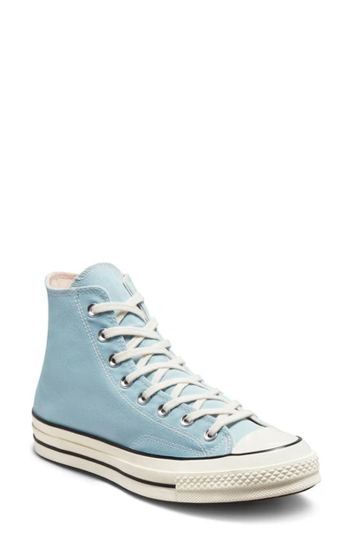 Shop Converse Chuck Taylor® All Star® 70 High Top Sneaker In Blue/ Worn Blue/ Pink Cotton