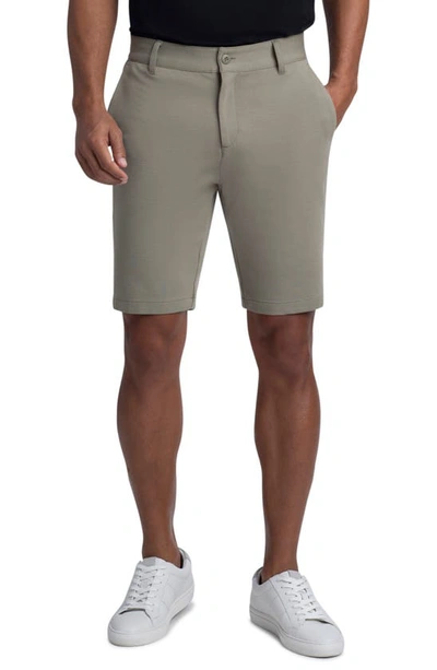 Shop Bugatchi Knit Bermuda Shorts In Olive