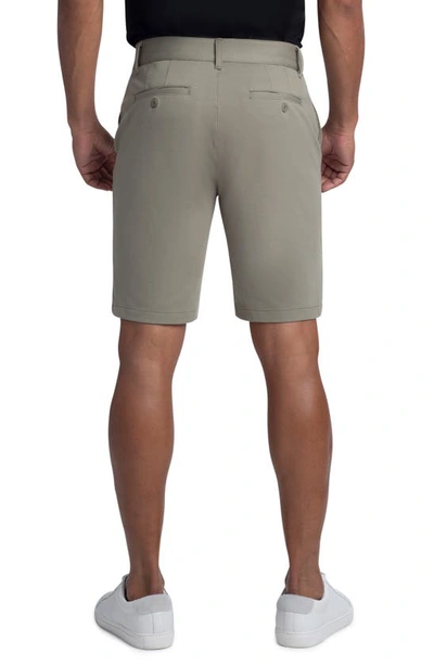 Bugatchi Knit Bermuda Shorts In Olive