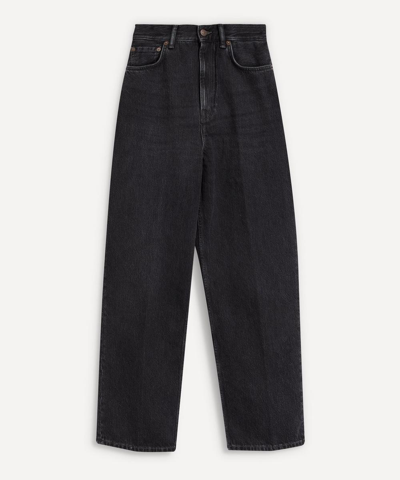 Shop Acne Studios Women's 1993 Vintage Relaxed-fit Jeans In Black