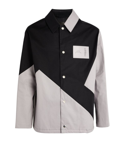 Shop A-cold-wall* X Mackintosh Overshirt In Black