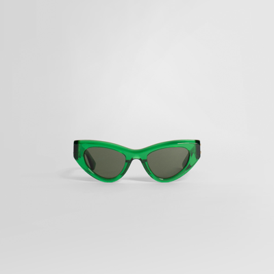 Shop Bottega Veneta Eyewear In Green