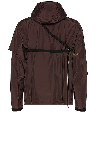 Shop Acronym J1w-gtpl 2l Gore-tex Paclite Plus Interops Jacket In Schwarzrot